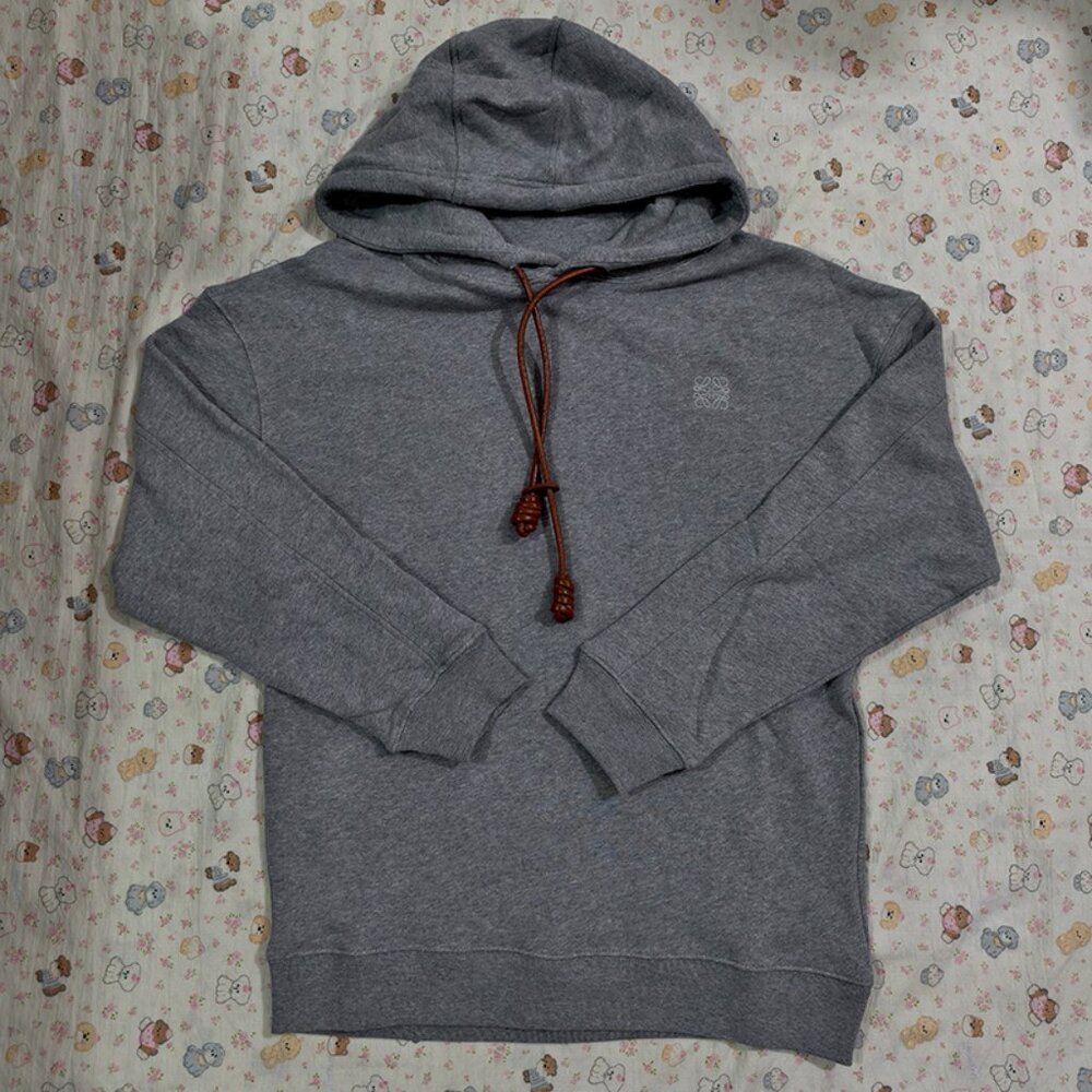 Loewe Grey Hooded Sweatshirt